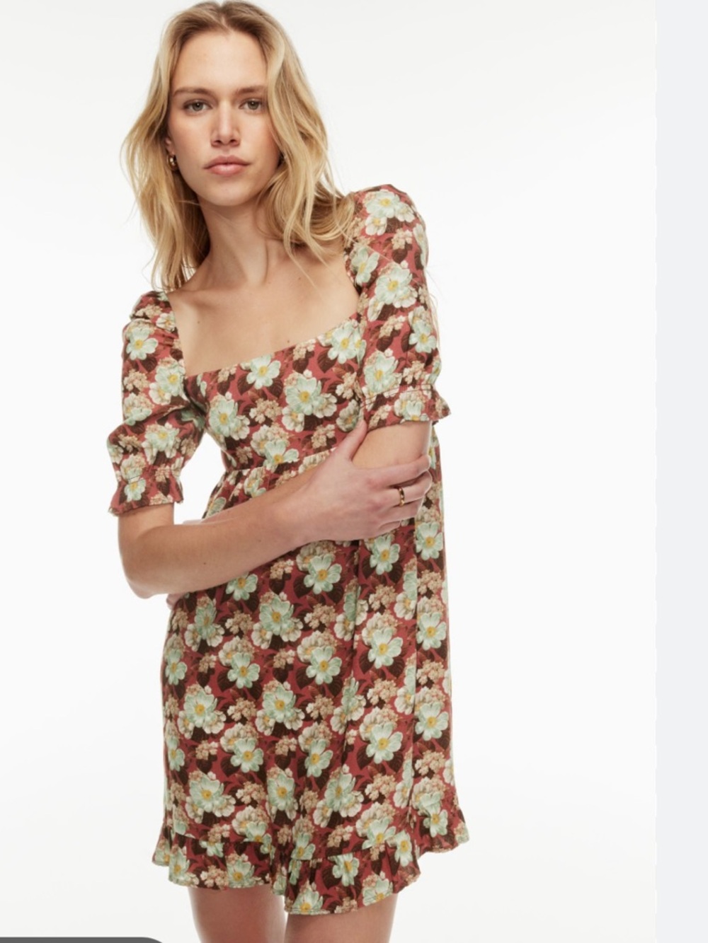 Aritzia Wilfred moorland floral dress - Picture 2 of 8